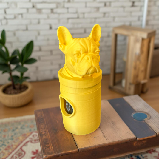 French Bulldog Bag Dispenser