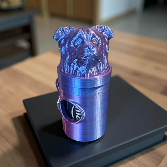 Border Collie Bag Dispenser