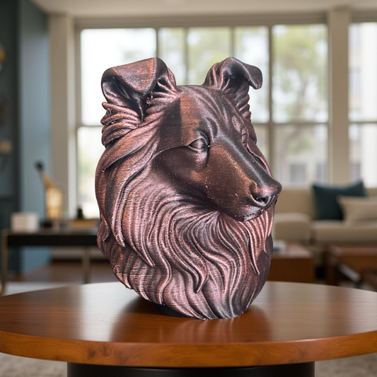 Shetland Sheepdog Bust
