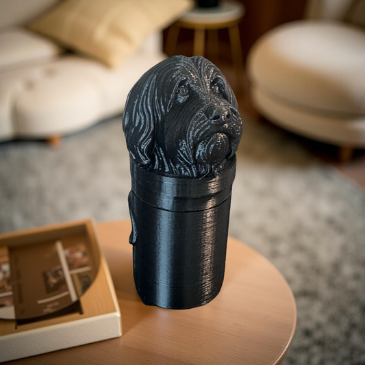 Bearded Collie Bag Dispenser