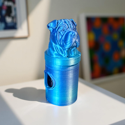 Chinese Shar-Pei Bag Dispenser