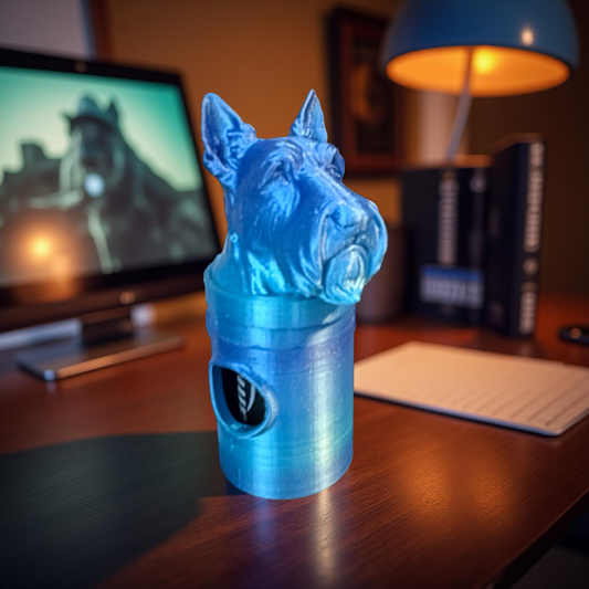 Scottish Terrier Bag Dispenser