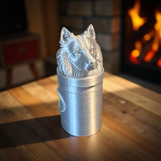 Keeshond Bag Dispenser