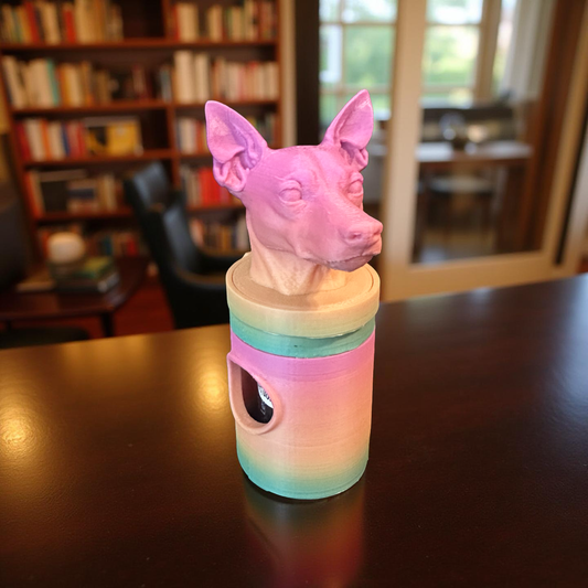 Miniature Pinscher Bag Dispenser