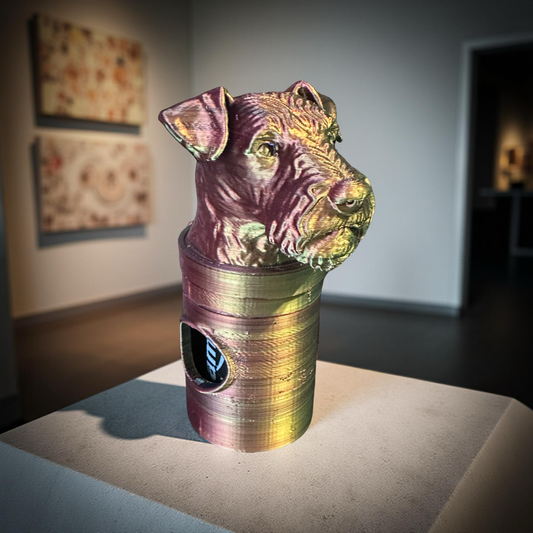 Lakeland Terrier Bag Dispenser