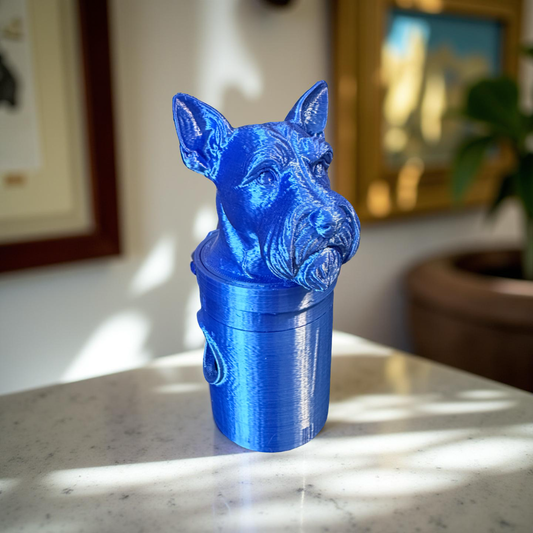 Miniature Schnauzer Bag Dispenser