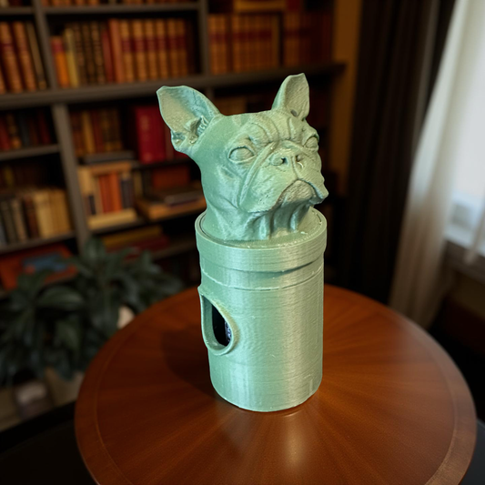 Boston Terrier Bag Dispenser