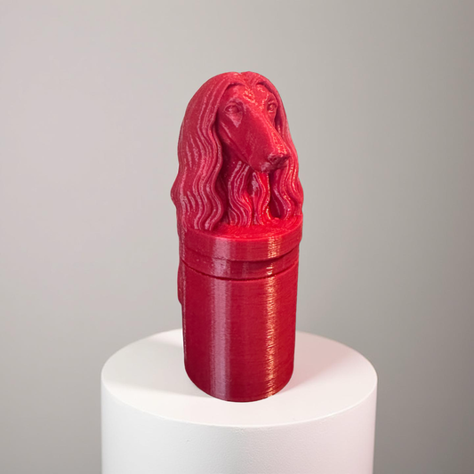 Afghan Hound Bag Dispenser