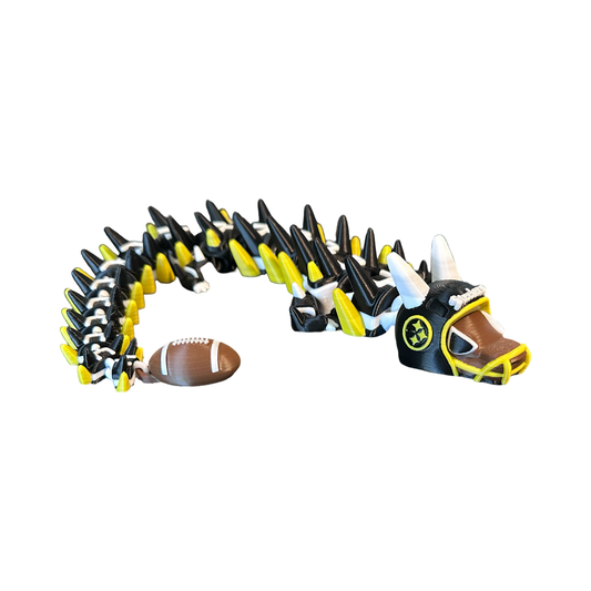 Steelers Football Dragon