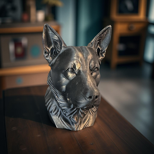 Australian Cattledog Bust