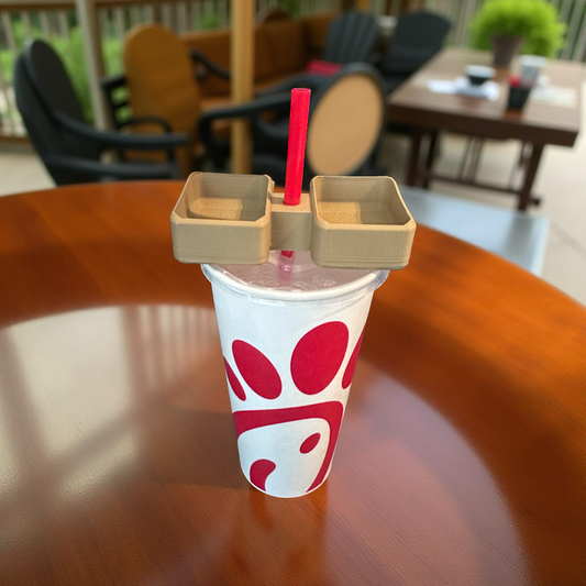 Chick-fil-A Sauce Holder Tan