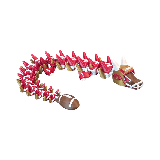49ers Football Dragon
