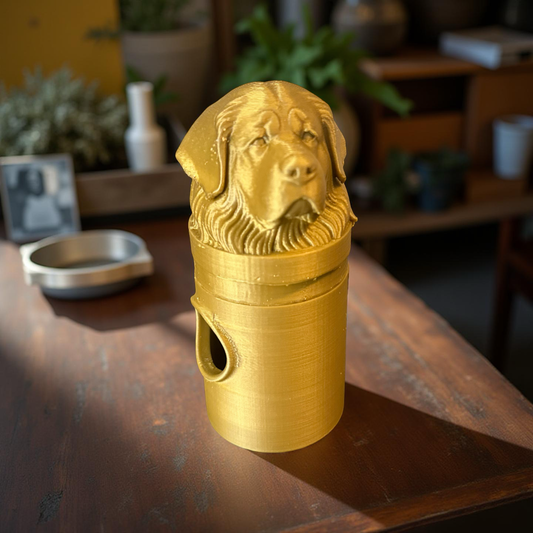 Tibetan Mastiff Bag Dispenser
