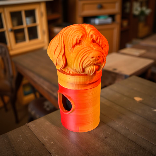 Tibetan Terrier Bag Dispenser