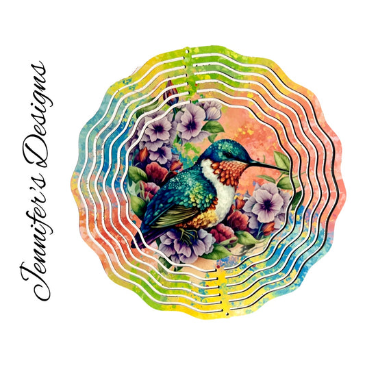 Hummingbird Wind Spinner