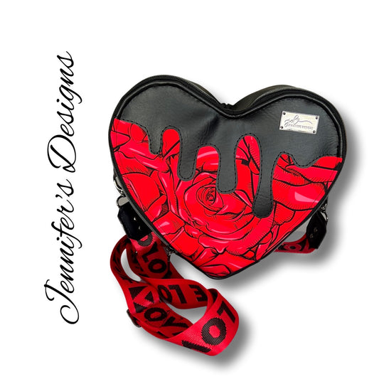 Red Rose "Heartbreaker" Crossbody