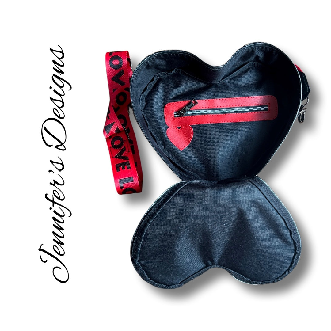 Red Rose "Heartbreaker" Crossbody