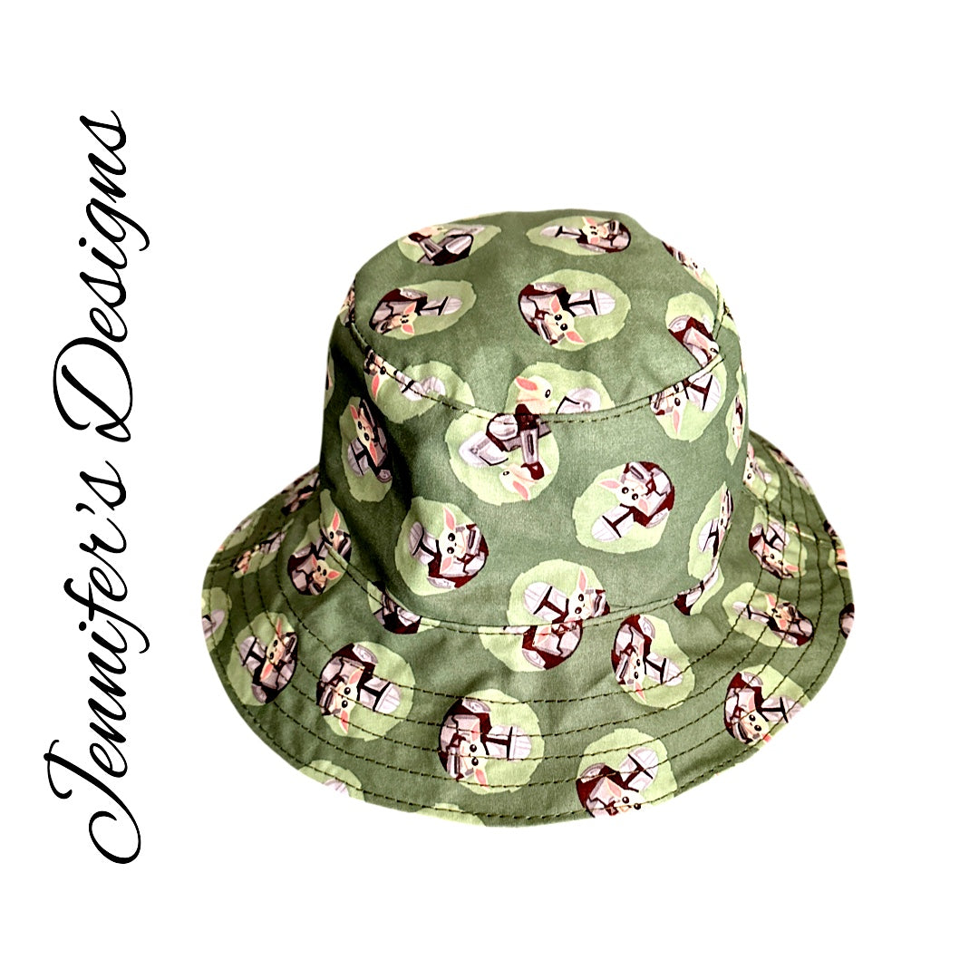 Green Man "Bonnie" Bucket Hat