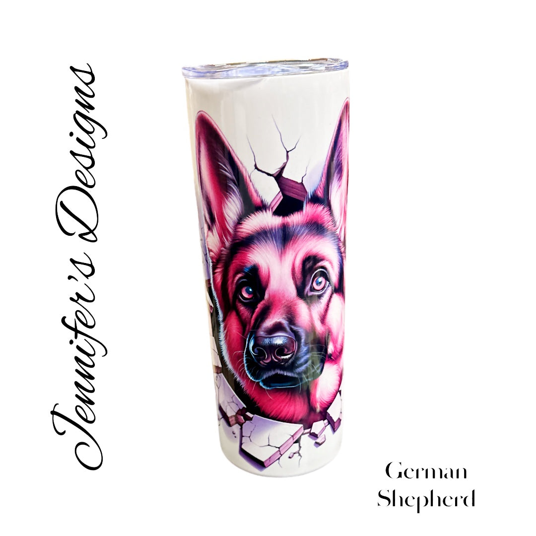 German Shepherd 20 oz. Tumbler