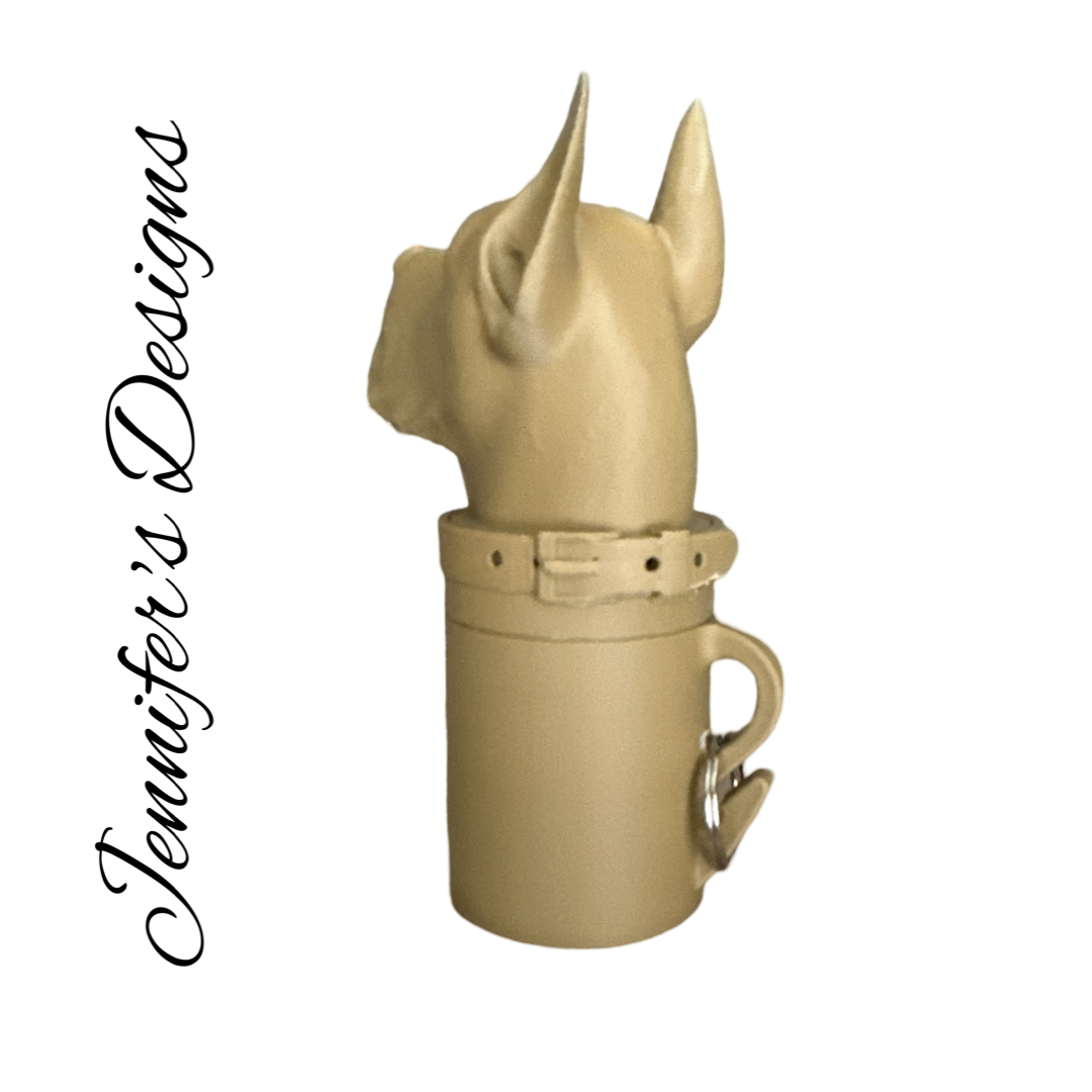 Great Dane Bag Dispenser Tan