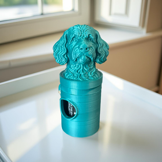 Portuguese Water Dog Bag Dispenser