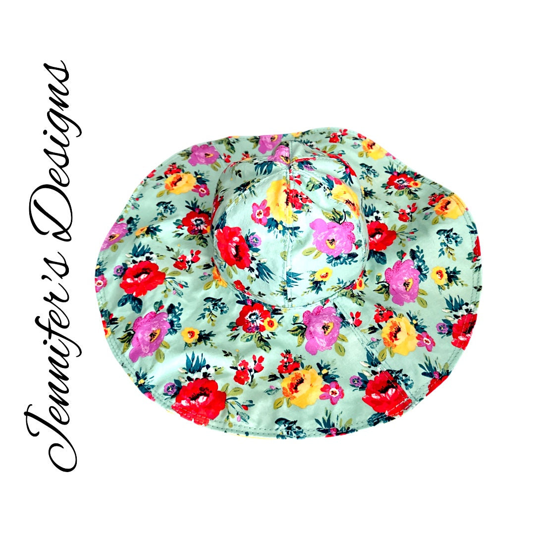 Floral "Freckles" Sun Hat