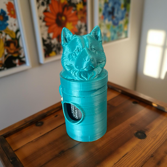 Alaskan Malamute Bag Dispenser
