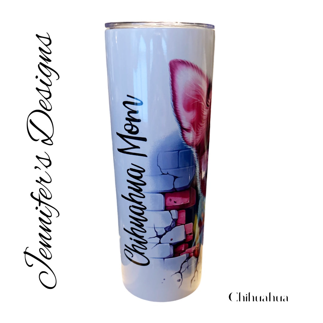 Chihuahua 20 oz. Tumbler￼