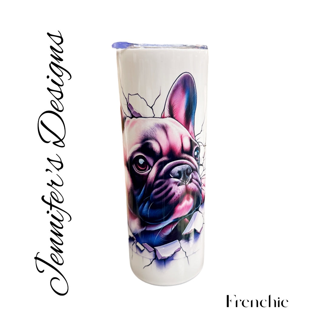 French Bulldog 20 oz. Tumbler