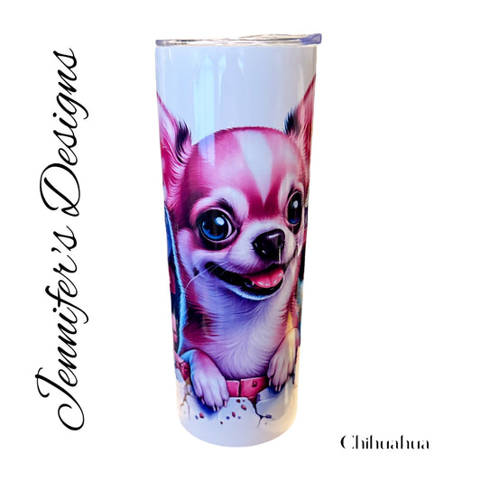 Chihuahua 20 oz. Tumbler￼