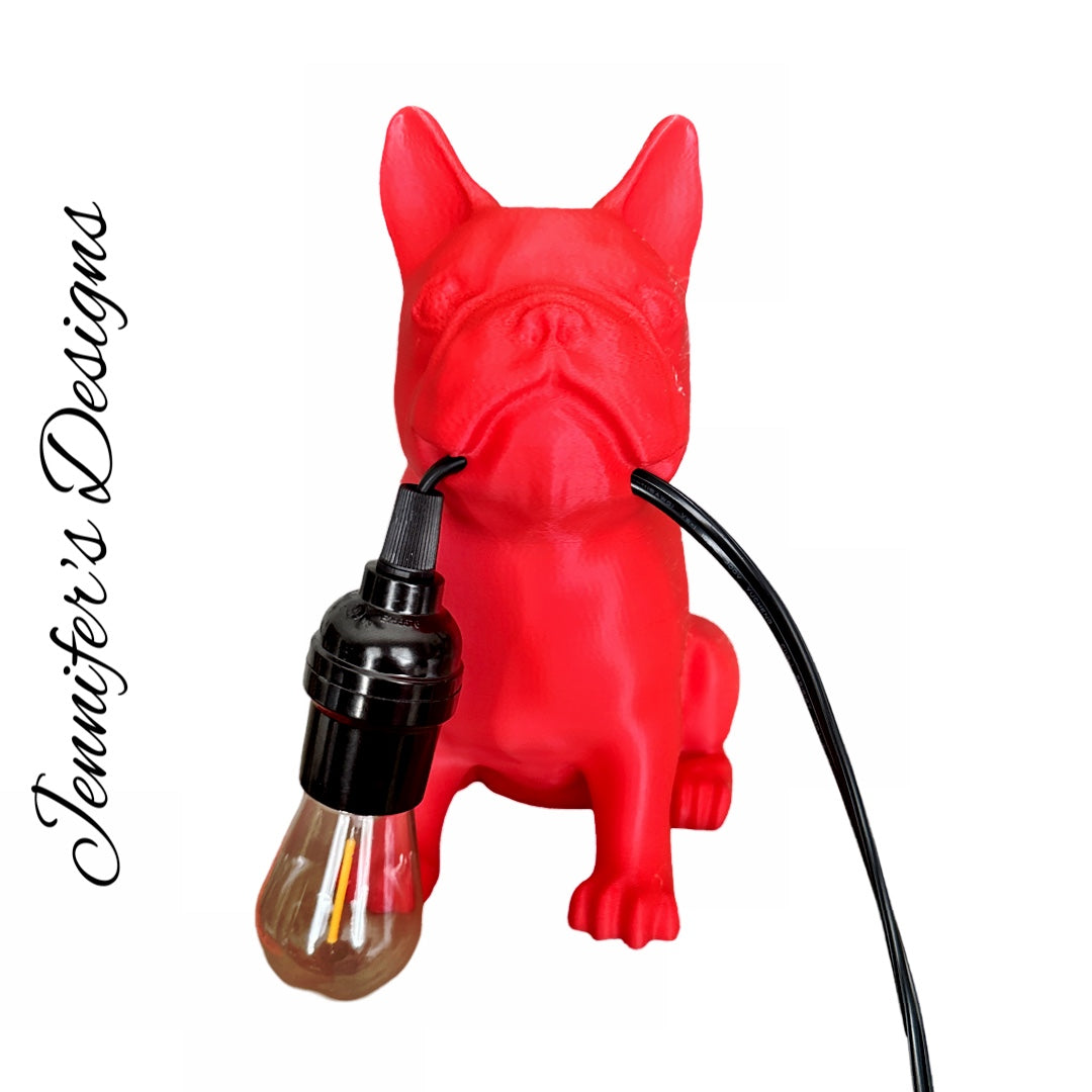 Frenchie 3D Lamp