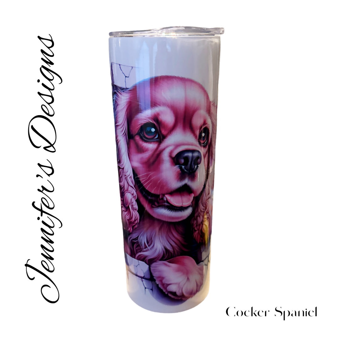 Cocker Spaniel 20 oz. Tumbler￼