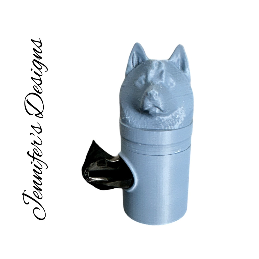 Husky Bag Holder Blue