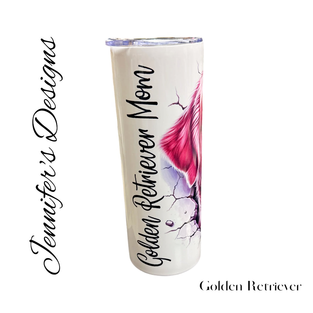 Golden Retriever 20 oz. Tumbler