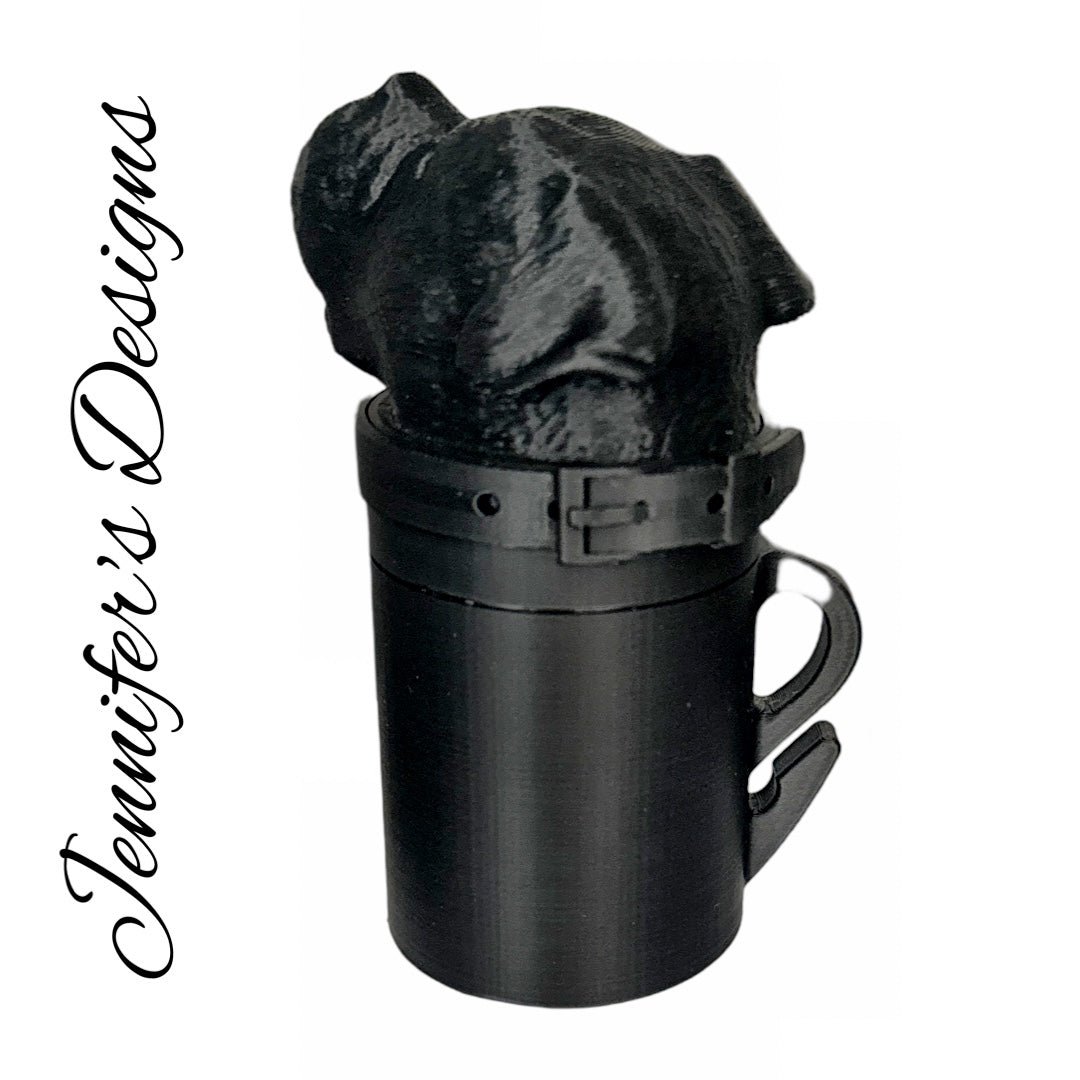 American Bulldog Bag Dispenser Black