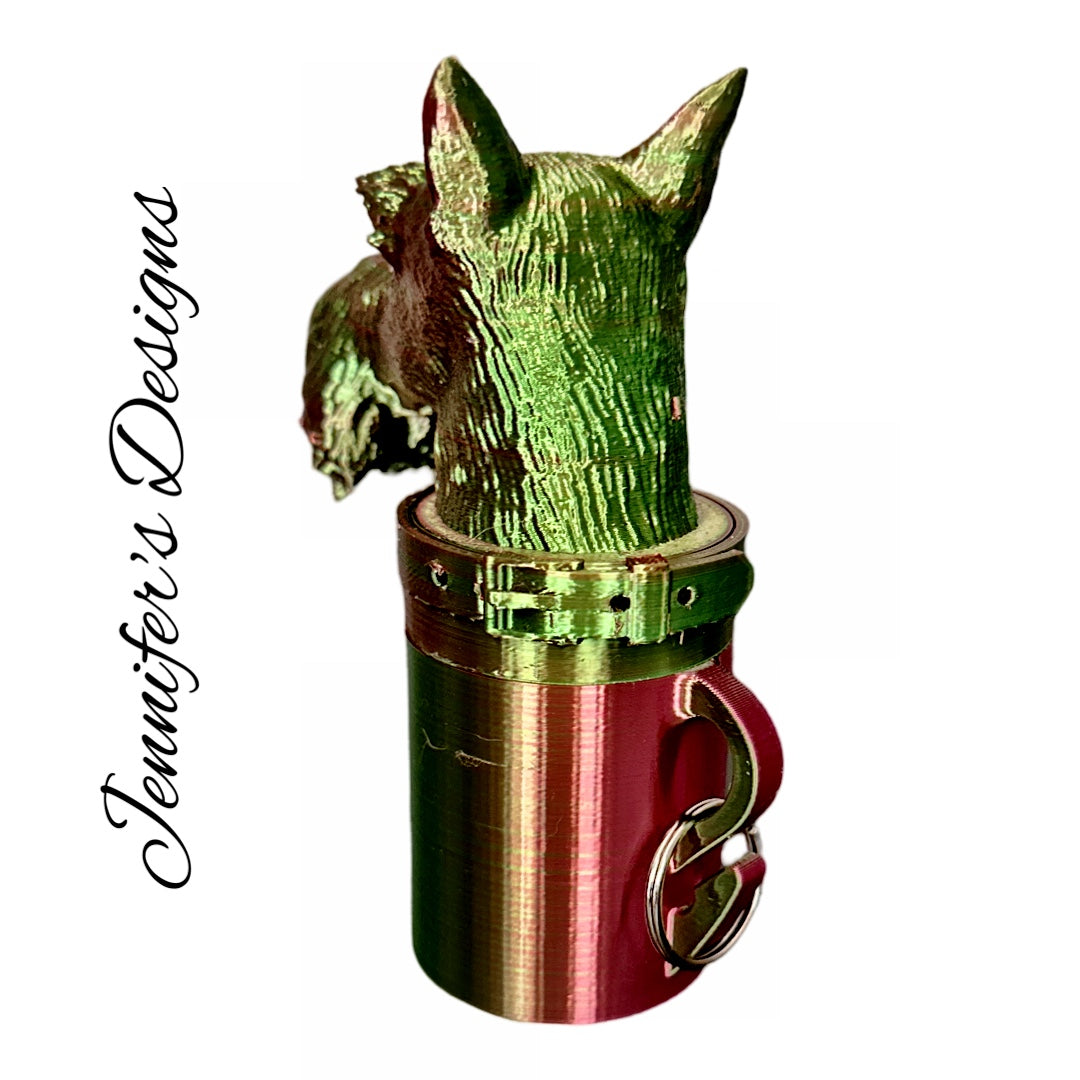 Scottish Terrier Bag Holder