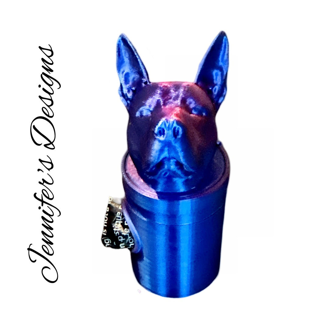 Xoloitzcuintli Bag Dispenser Red/Blue