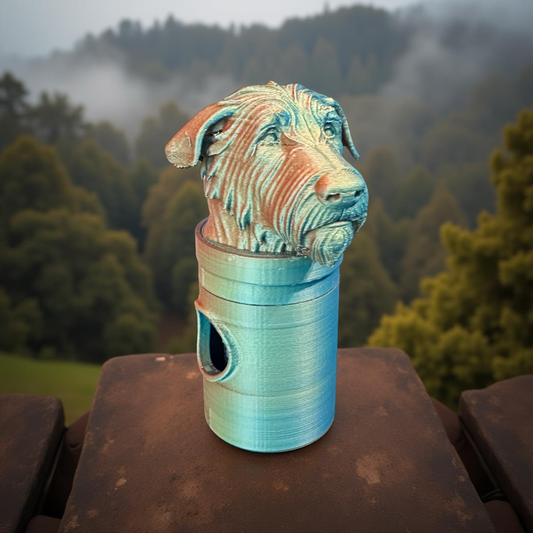 Irish Wolfhound Bag Dispenser
