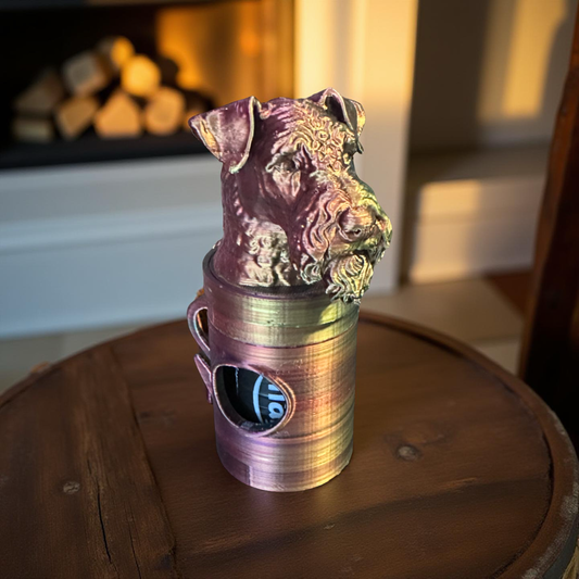 Kerry Blue Terrier Bag Dispenser