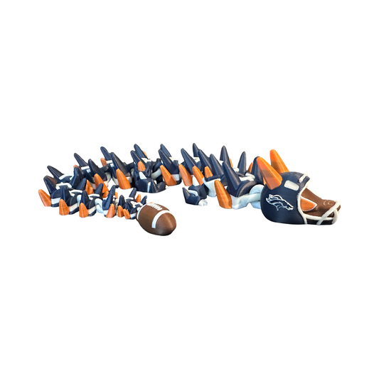 Broncos Football Dragon