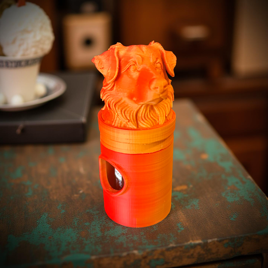 Australian Shepherd Bag Dispenser