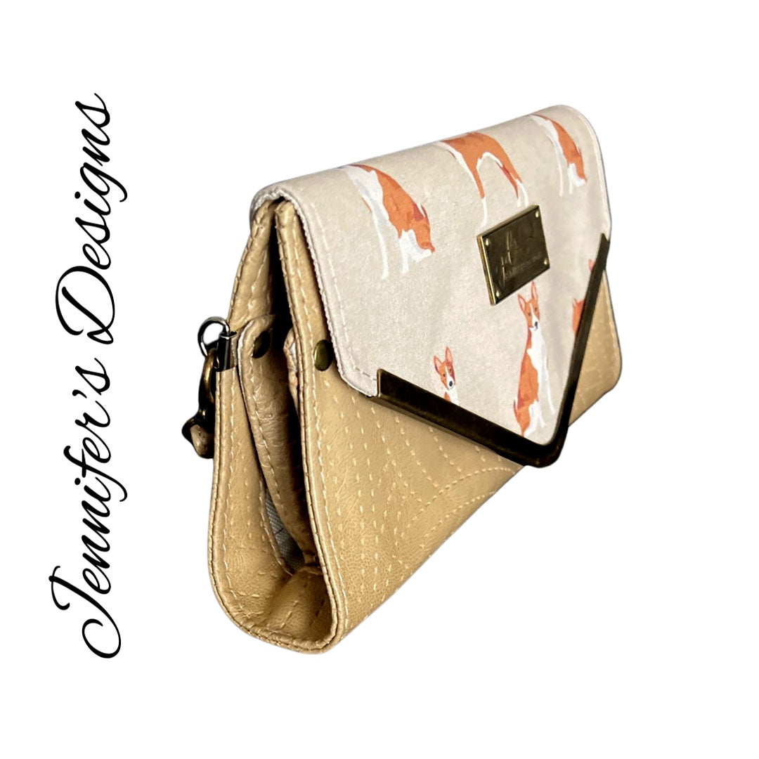 Basenji "Nettie" Clutch