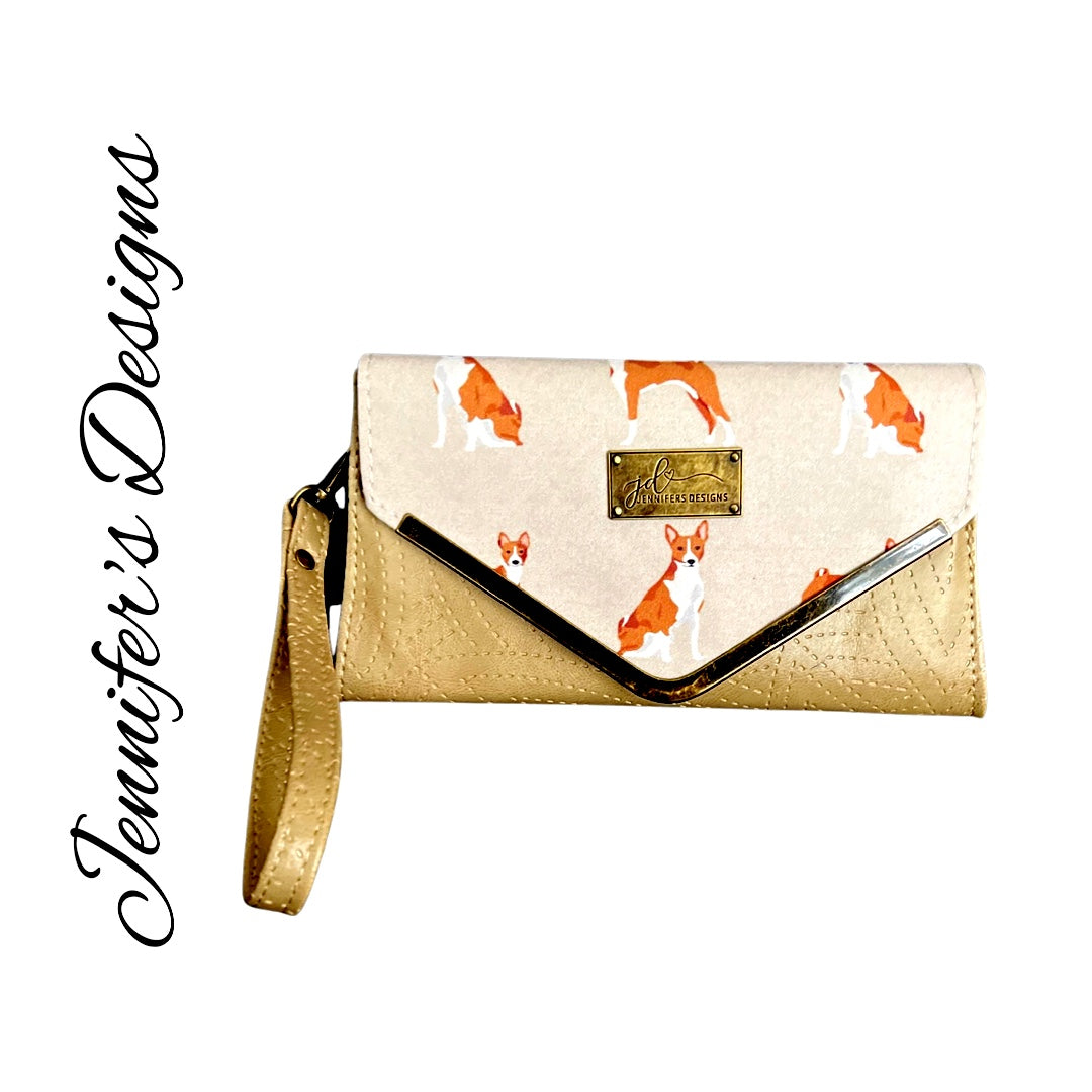 Basenji "Nettie" Clutch