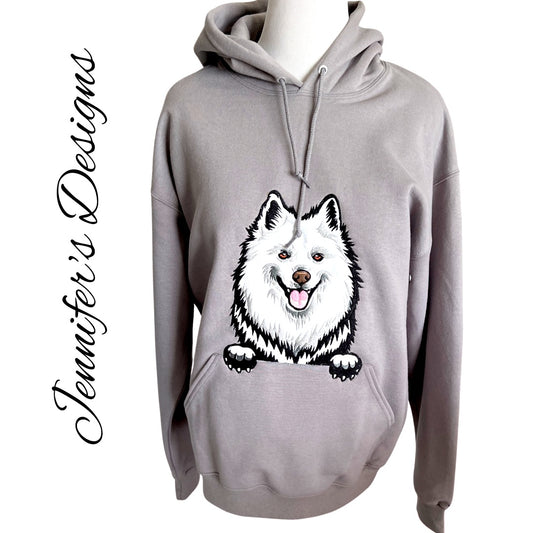 American Eskimo Appliqué Hoodie