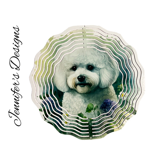 Bichon Wind Spinner