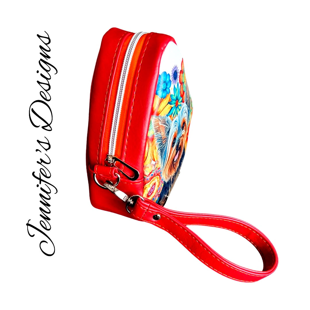 Yorkie "Dewdrop" Wristlet