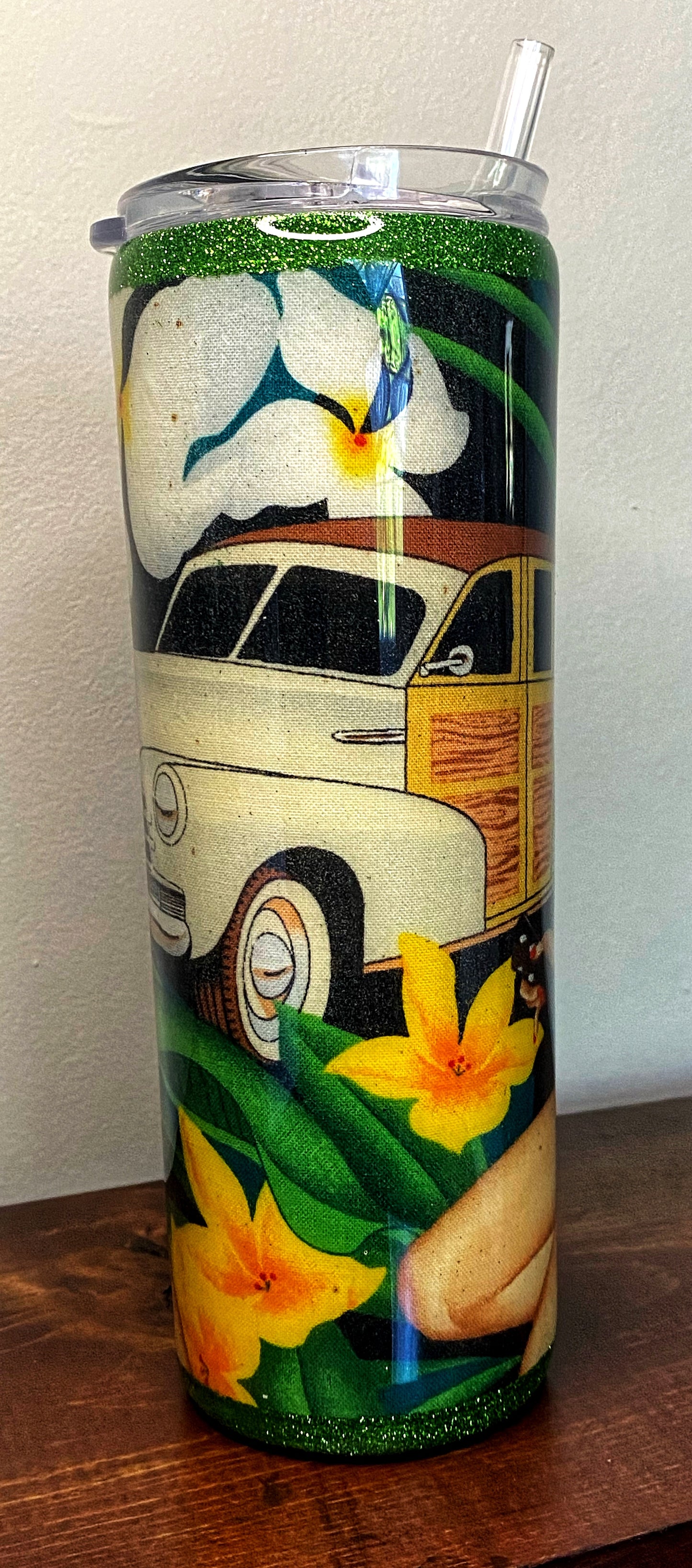 Tropical Pin-up Tumbler