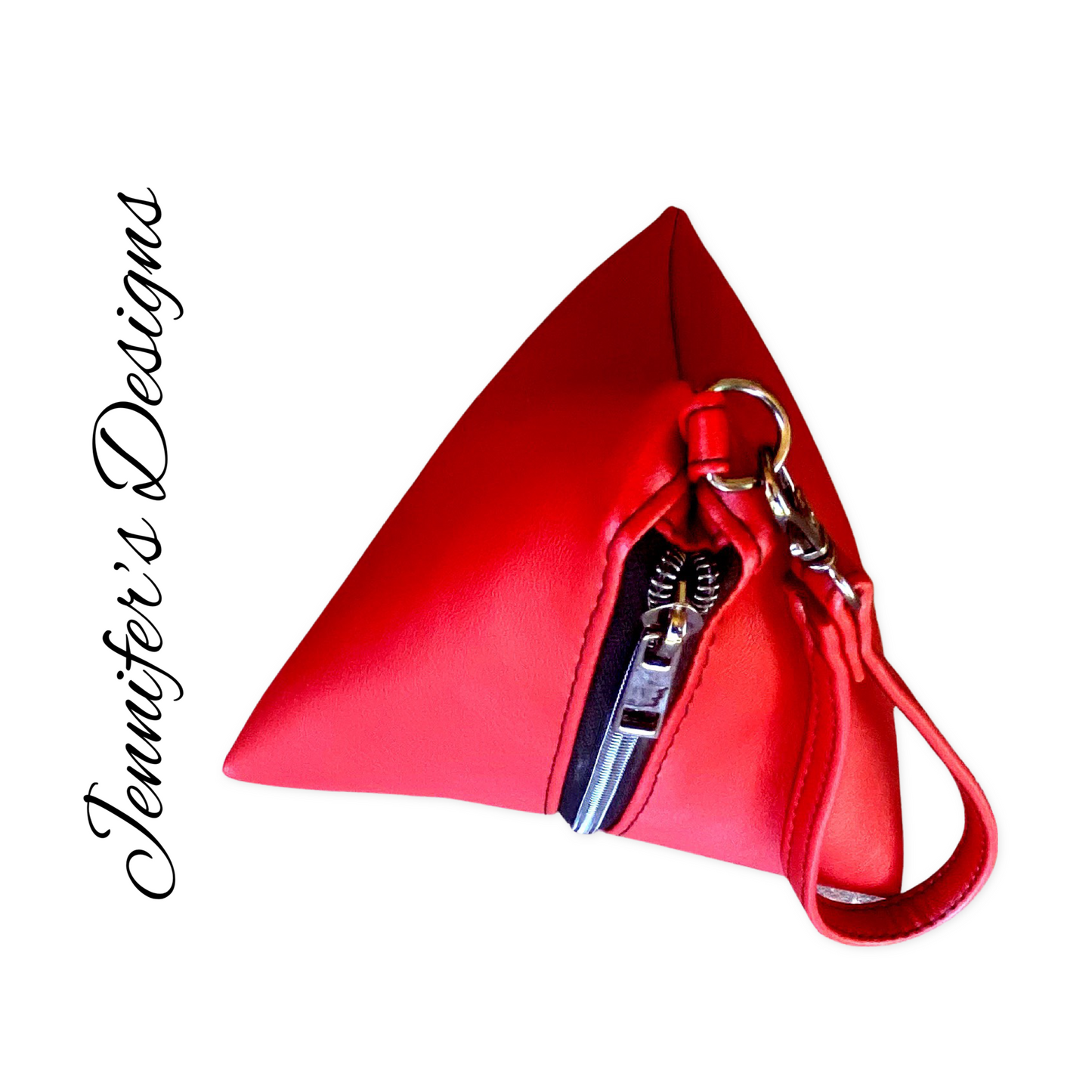 Red “Olga” Wristlet