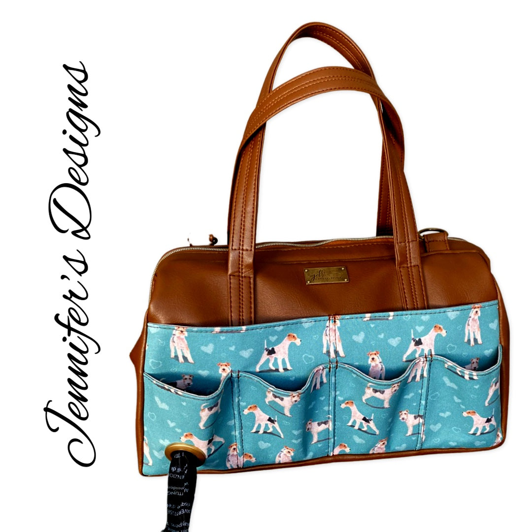 Wire Fox Terrier “Sheffield” Tool Bag