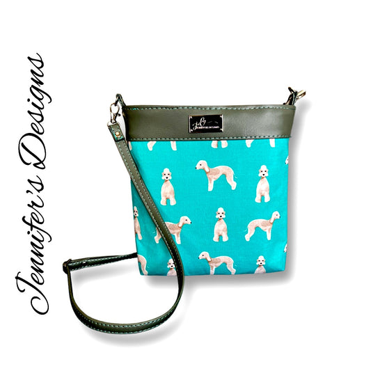 Bedlingtin Terrier "Jeannie" Crossbody